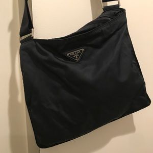 Prada Black Crossbody Nylon Bag